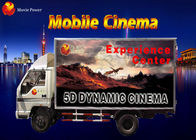 De eenvoudige Dynamische Vrachtwagen van de de Wind Mobiele 5D Bioskoop van de Bellenverlichting 2.25KW 220V