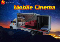 Flexibele Mobiele Bioscoopvrachtwagen/Cabine5d Simulator met het Metaalscherm