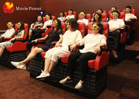 De zwarte/Witte/Rode Bioscoop van Seat 4D, Virtueel Werkelijkheidsmateriaal voor Pretpark