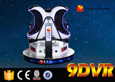 Ei/van het de Bioskoop Elektrische Systeem van de Maanvorm 9D VR Volledige Automatisch van Tripple Seat 220v