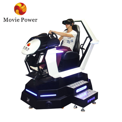 360 Roterende VR Simulator Racewagen Amusement Ride Simulator Arcade Auto Rijden Game Machine
