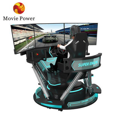 6 dof Hydraulische Racing Simulator Vr Games Virtual Reality 3 Screen F1 Racing Simulator