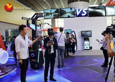 VR Virtuele de Werkelijkheidssimulator van het slagspel met 2 * 32“ het Schermvertoningen