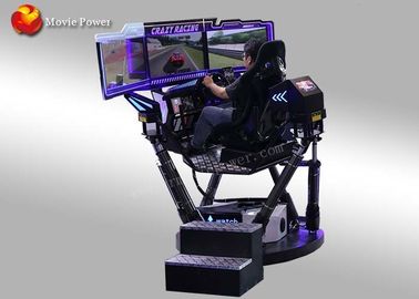 360 Graad Dynamische 9D VR Simulator 3 de Schermen Arcade Game Machines