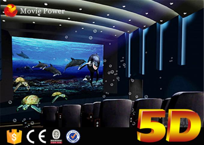 Digitale van de het Systeem4d Bioscoop van het Filmspel Elektrische Motie 3 DOF Stoelen met Kophouders 0