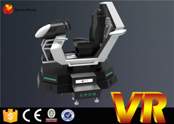 Arcaderaceauto die van het de Bioskoopspel van 9D VR de Machinesimulator met 360 Vr-Glazen drijven 0