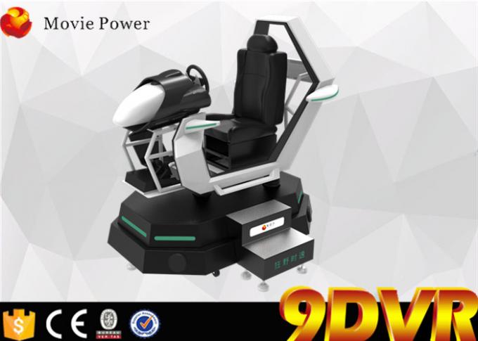 De levendige 3 Dof Motiespel het Rennen Drijfauto 9D Simnulator van de Platform Virtuele Werkelijkheid 0
