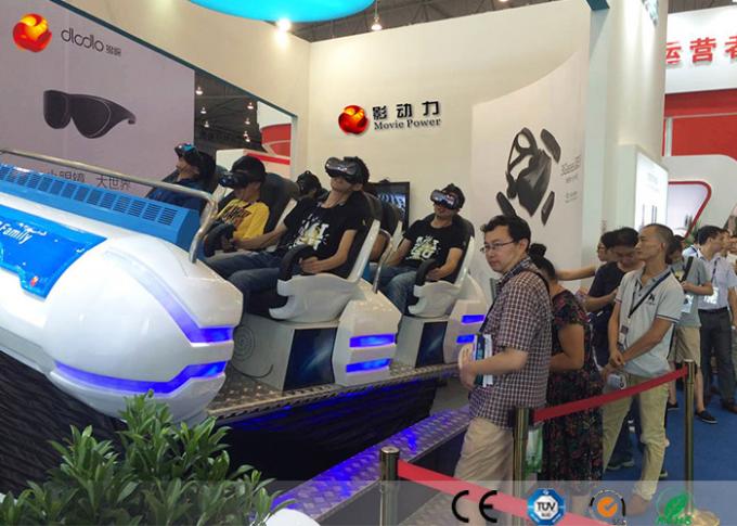 De Bioskoop van de de Machine9d VR Familie van het Multiplayerspel met 360 Geroteerde Helm 0
