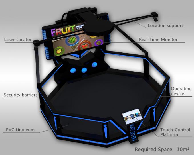 Bevindende het Schieten Htc Vive Vr Walker Arcade Machine Racing Treadmill Virtual Werkelijkheidssimulator 1