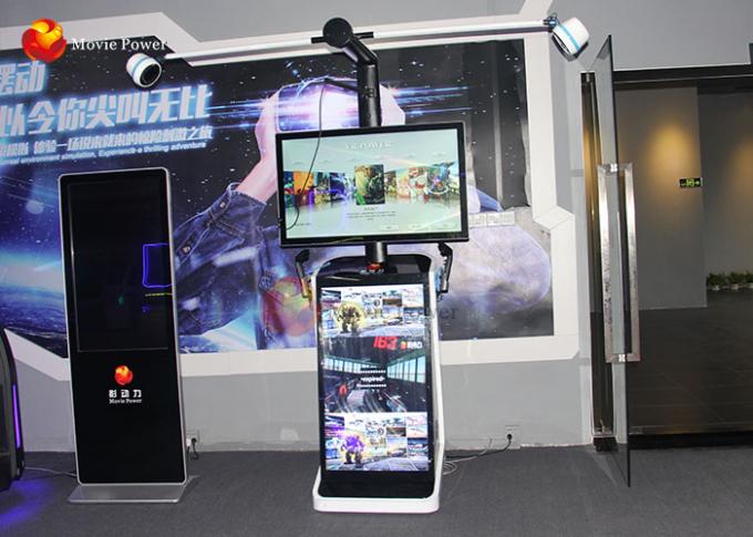 Mini Super de Heldenplatform dat van HTC 9D VR Simulatorspelen 360 schiet die rondwandelen 0