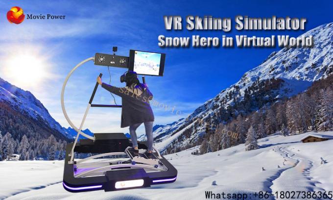 Avontuur 9D Vr het Ski?en Simulator/de Virtuele Apparaten van het Werkelijkheidsgokken 0