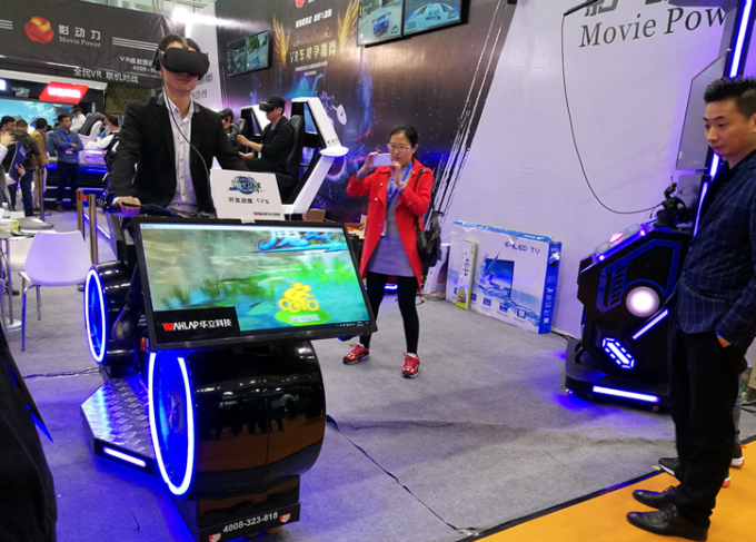 laatste bedrijfsnieuws over De simulator van de filmmacht vr populairst in het Vermaak & Aantrekkelijkheden Expo van Azië van 2017  3