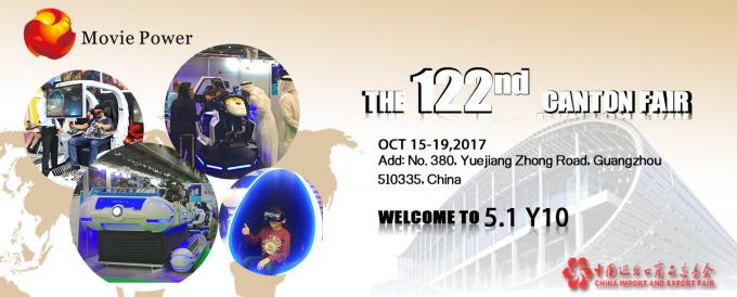 laatste bedrijfsnieuws over De simulator van de filmmacht VR zal u in de 122ste Kantonmarkt ontmoeten  0