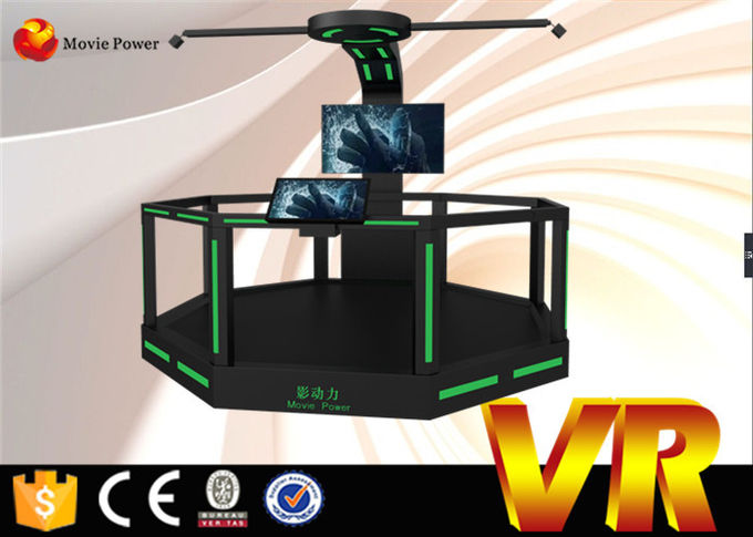 VR kanon die van de de Werkelijkheidssimulator van de Spelmachine Virtueel Draagbaar het Vermaakmateriaal schieten
