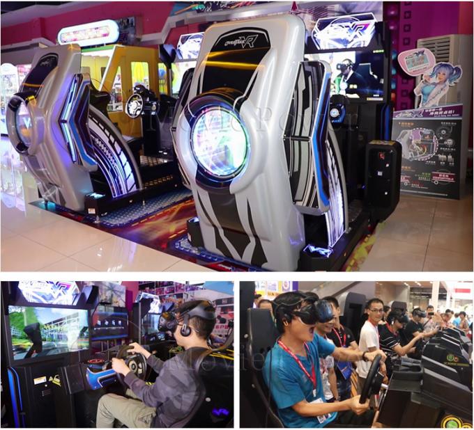van het Vermaakritten van 5d 9d het Spelmachine VR Arcade Racing Car Simulator 0