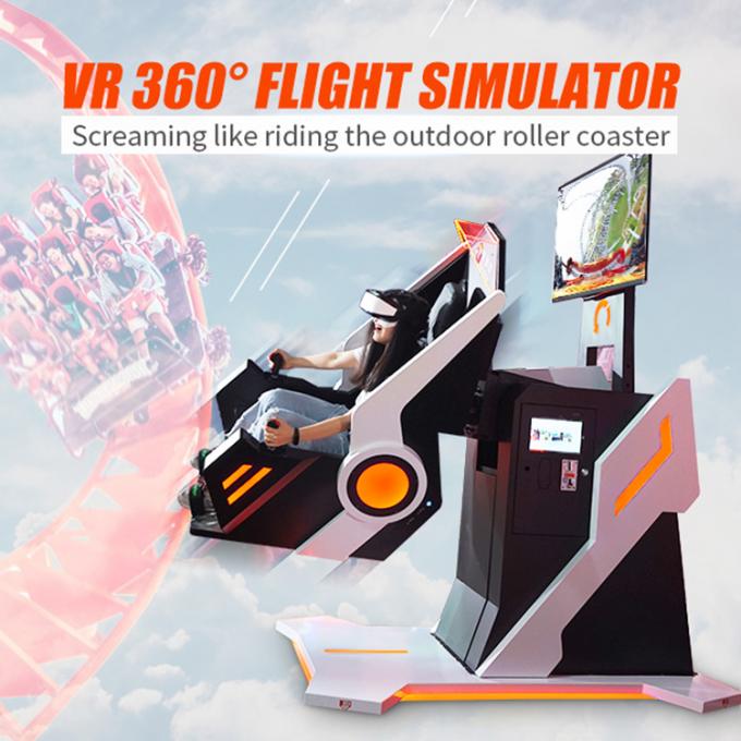 Van de het Gokkenstoel van 720 Graadflight simulator Binnen Virtuele de Werkelijkheidsmachine 0