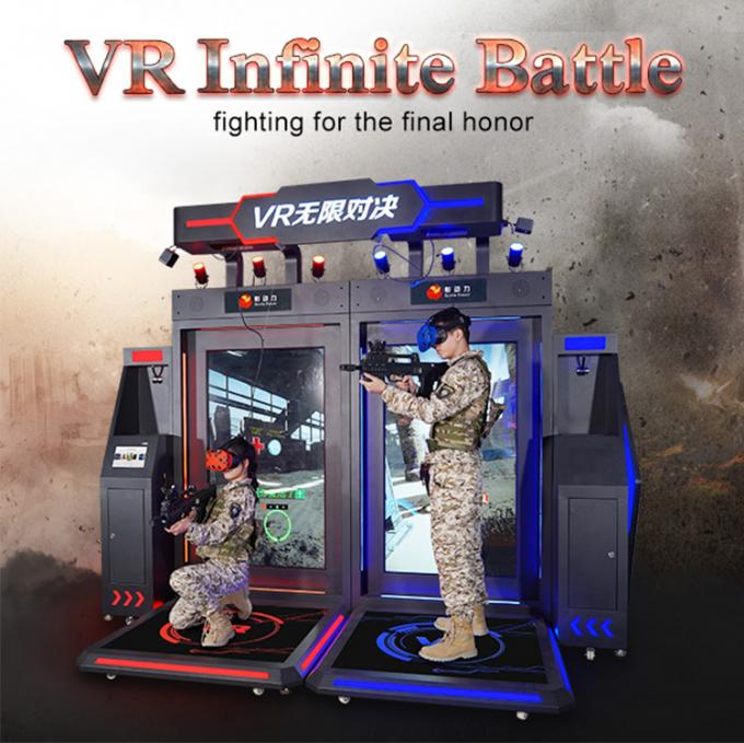 Multiplayer die van de het Spel Virtuele Werkelijkheid van 9D VR de Machine Interactieve Reeks opstaan 0