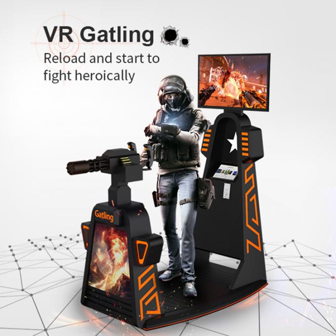 Htc Vive die 9D VR opstaat die het Kanon dat van Gatling bevindt zich Vr Spel schiet 0