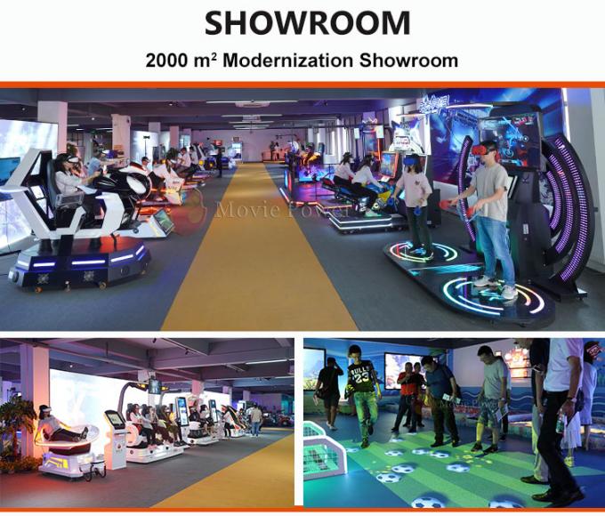 VR van het het Themapark van AR Materiaal van de het Spel het Binnenspeelplaats van Arcade Children Ride Wall Interactive 2