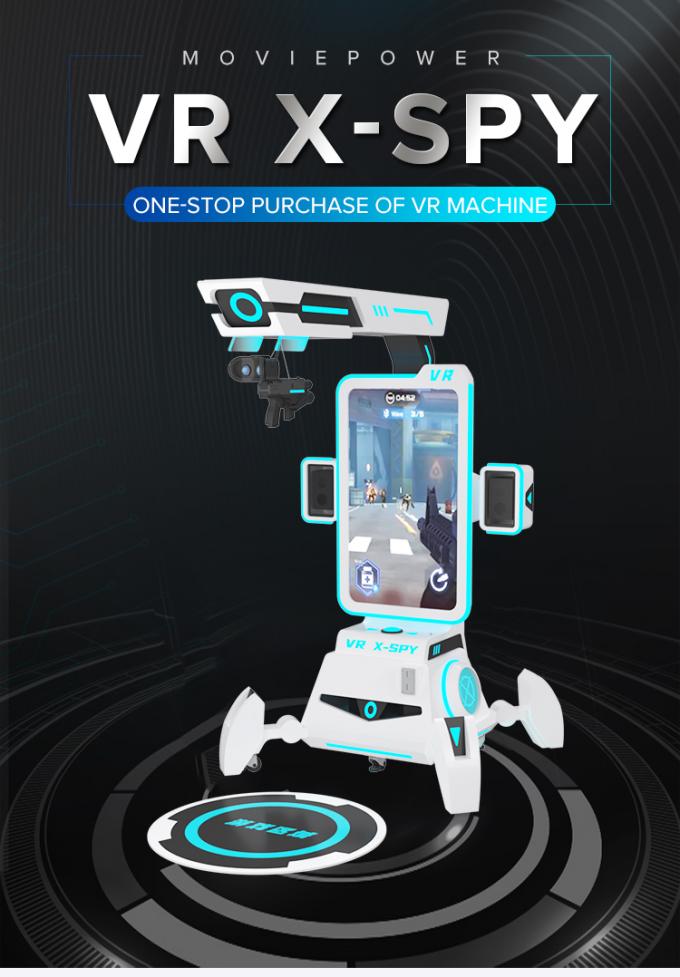 360 het Spelmachine van Multiplayer VR van de Graad9d Vr Simulator voor Winkelcomplex 0