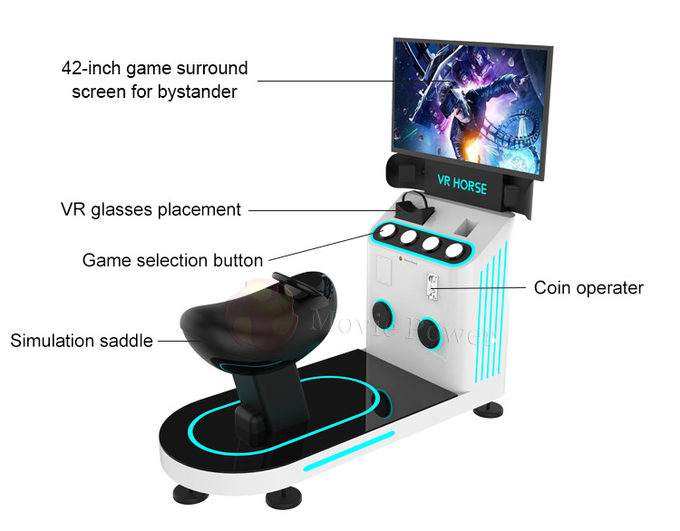 Paardrijden 4d 8d 9d Virtual Reality Simulator Vr Arcade Game Machine 2