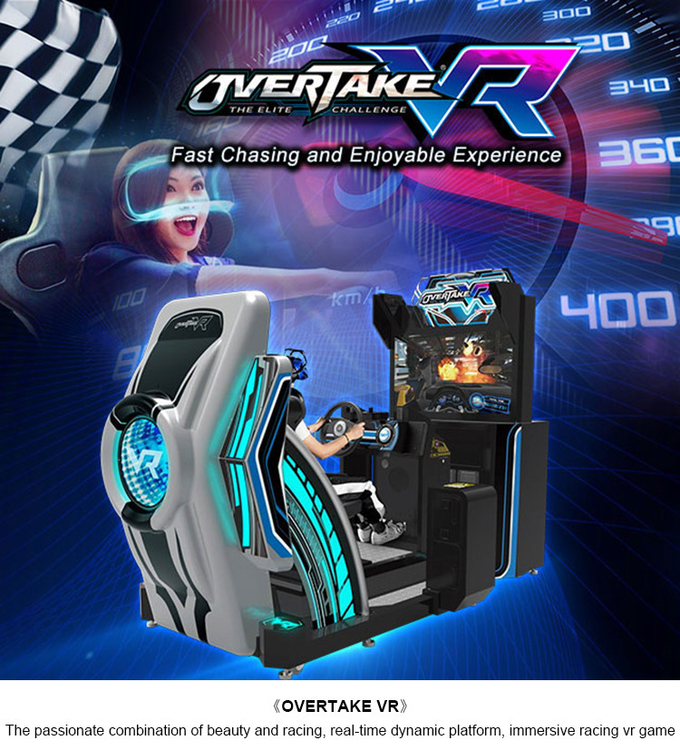 Rijsimulator 9d Vr Spelmachine Auto Racing Simulator Vr Apparatuur Voor Virtual Reality Theme Park 0