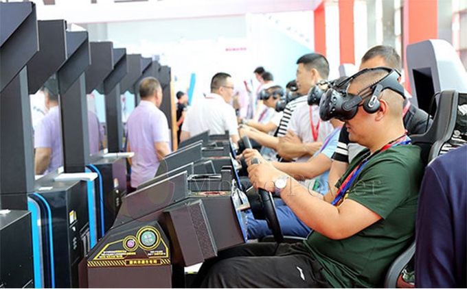 Rijsimulator 9d Vr Spelmachine Auto Racing Simulator Vr Apparatuur Voor Virtual Reality Theme Park 2