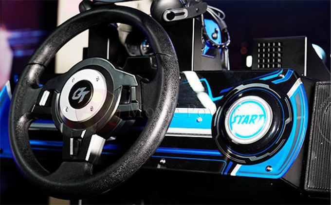 Rijsimulator 9d Vr Spelmachine Auto Racing Simulator Vr Apparatuur Voor Virtual Reality Theme Park 5