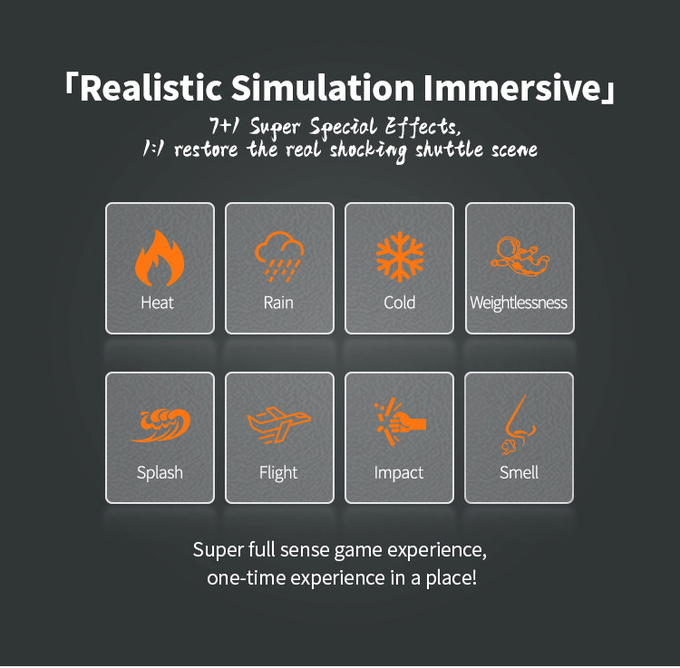Volledige Snese virtuele game Flight Simulator Machine Vr attractie 9d Vr Simulator Cinema 4