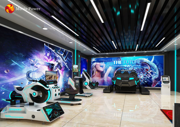 VR van het het Themapark van AR Materiaal van de het Spel het Binnenspeelplaats van Arcade Children Ride Wall Interactive 0