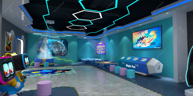 Het Park Interactieve Bioskoop Arcade Machines Virtual Reality Simulator van het vermaakvr Thema 0