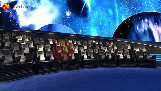 Van het de Bioskoopsysteem van de vermaak9d Simulator 4D van de de Motiestoel VR het Theater van de het Materiaalfilm 0
