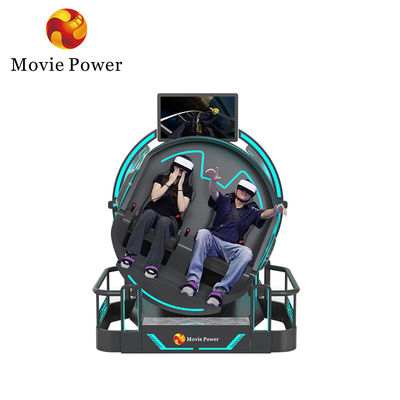 Vermaakpark 9D VR Simulator 2 zitplaatsen Coin Operated VR Games Flying Theater AR MR Entertainment