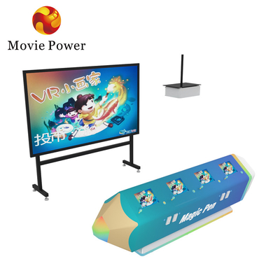AR MR Interactieve Projector Muurgame Kinderen Onderwijs 3d Video Game Kinderen Schildermachine