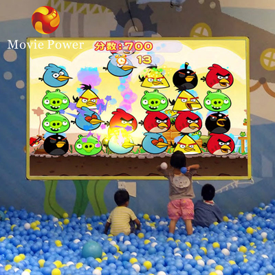 Kinderen Indoor Playground Park 3D Interactieve Ball Game Grote vloer Muur Projectie Spelen