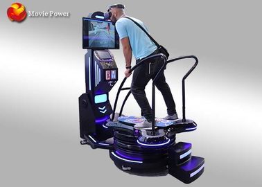 Zwarte & Blauw die het Surfen van 9D VR Interactieve het Vermaakspelen opstaan van de Motiesimulator