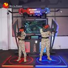 Het Kanon die van leurdercs Muitiplayer VR het Muntstuk schieten die van de Spelmachine voor Vermaakpark in werking wordt gesteld