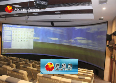 Grote de Bioscoop4d Simulator van het 360 Graadscherm 4D voor 100-200 Mensen