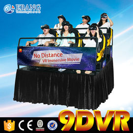 Vrije Bioskoop 6 van het Visievermaak 9D VR Seat-Ei9d VR Simulator met VR-Glazen