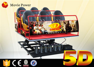 Het elektrische van de de Projectorbioskoop van het Motieplatform 5D Systeem van het het Huistheater 5D met 4D Motiebioskoop Seat