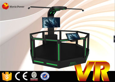 Leurder die de Bioskoop die van HTC schieten Vive 9D VR de Simulator van Slagspelen 9D opstaan
