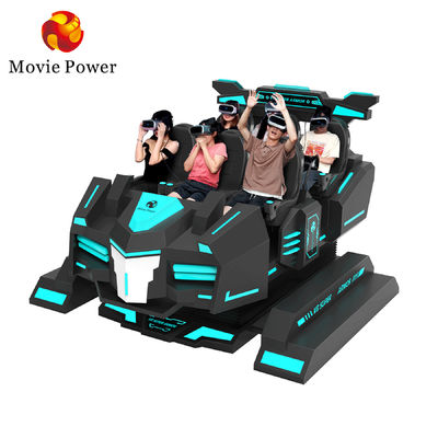 9d VR Theme Park Cinema Virtual Reality Roller Coaster Simulator 6 zitplaatsen Vr Game Machine