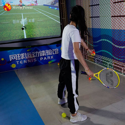 1 van het Parkkinderen van het spelervr Thema van het het Tennisspel Interactieve Virtuele de Werkelijkheidsmachine