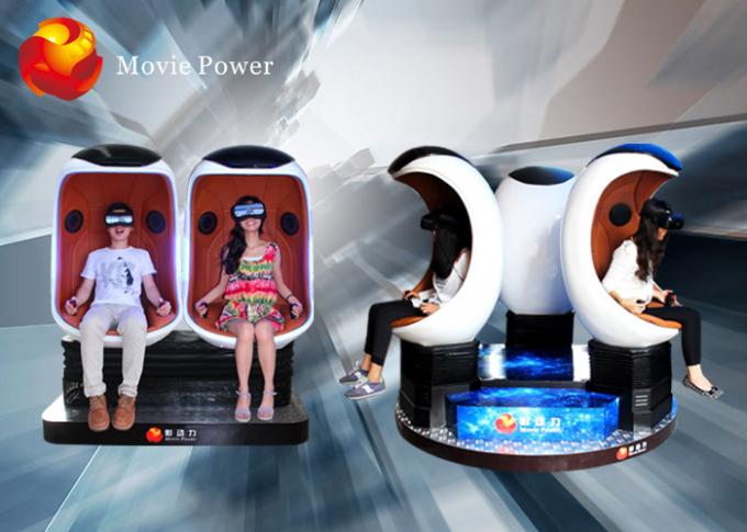 Elektrisch Roterend 3 Seat 9D VR Filmtheater die Interactieve Simulator zetten 0