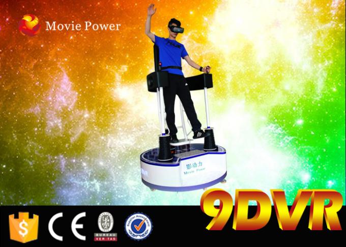 Virtuele Werkelijkheidsfilms die 9D VR-Bioskoopsimulator/Machine Witte 99pcs opstaan 0