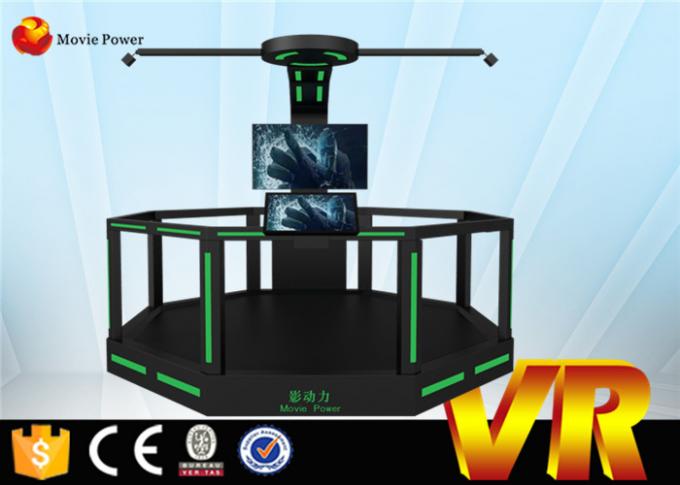 De gekke Interactieve 9D VR Bioskoop van HTC VIVE voor Cs-Spelen/online Kanon die Spelen schieten 0