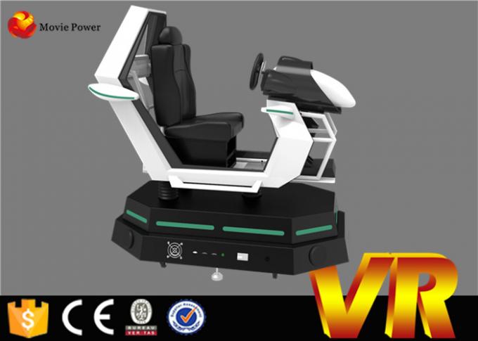 Auto het Drijven Opleidings9d Vr Simulator het Rennen Bioskoop van de Spel9d de Virtuele Werkelijkheid 0
