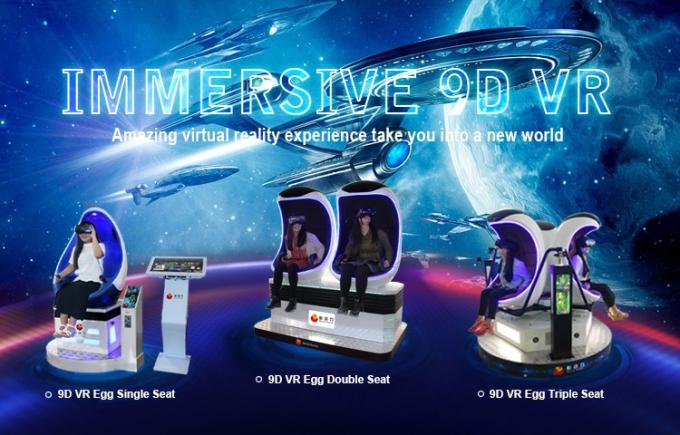 Van de de Bioskoop9d Bioskoop van de simulatierit Muntstuk In werking gestelde 9D VR van het de Arcadespel Machine 2 Zetels 0