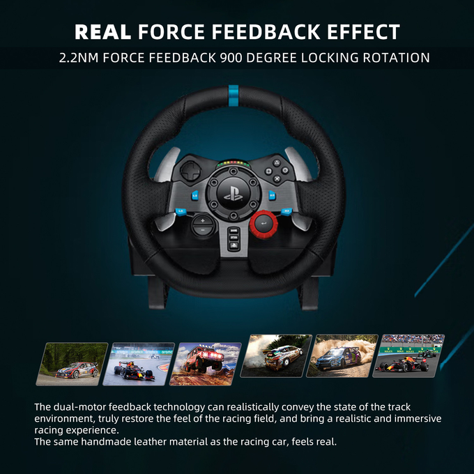 Groothandelsprijs VR het Rennen Materiaal van het de Autospel van de Simulator het Commerciële 9D VR Super Snelheid 7