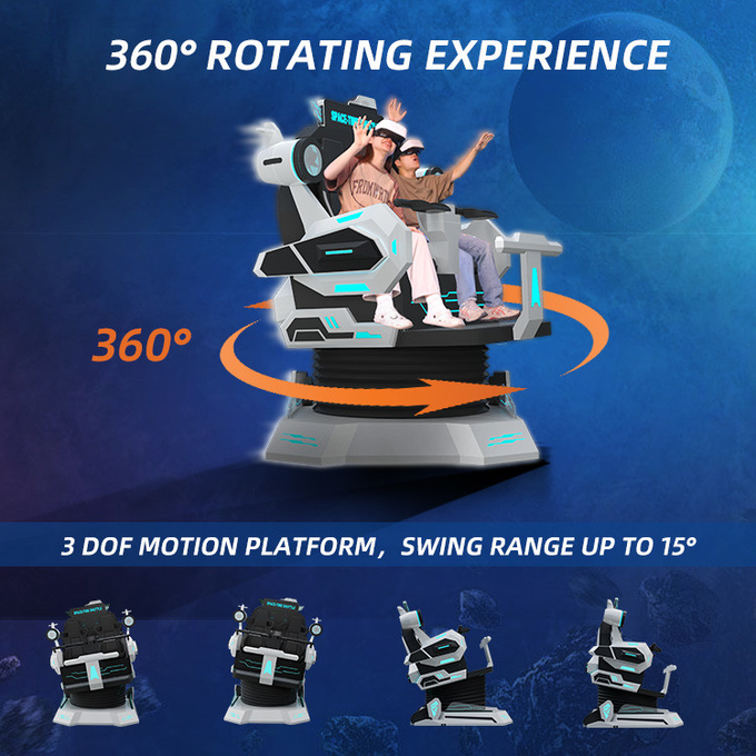 360 vr stoel 9d vr bioscoop vr simulator machine virtuele realiteit rollercoaster indoor games amusement ritten 2